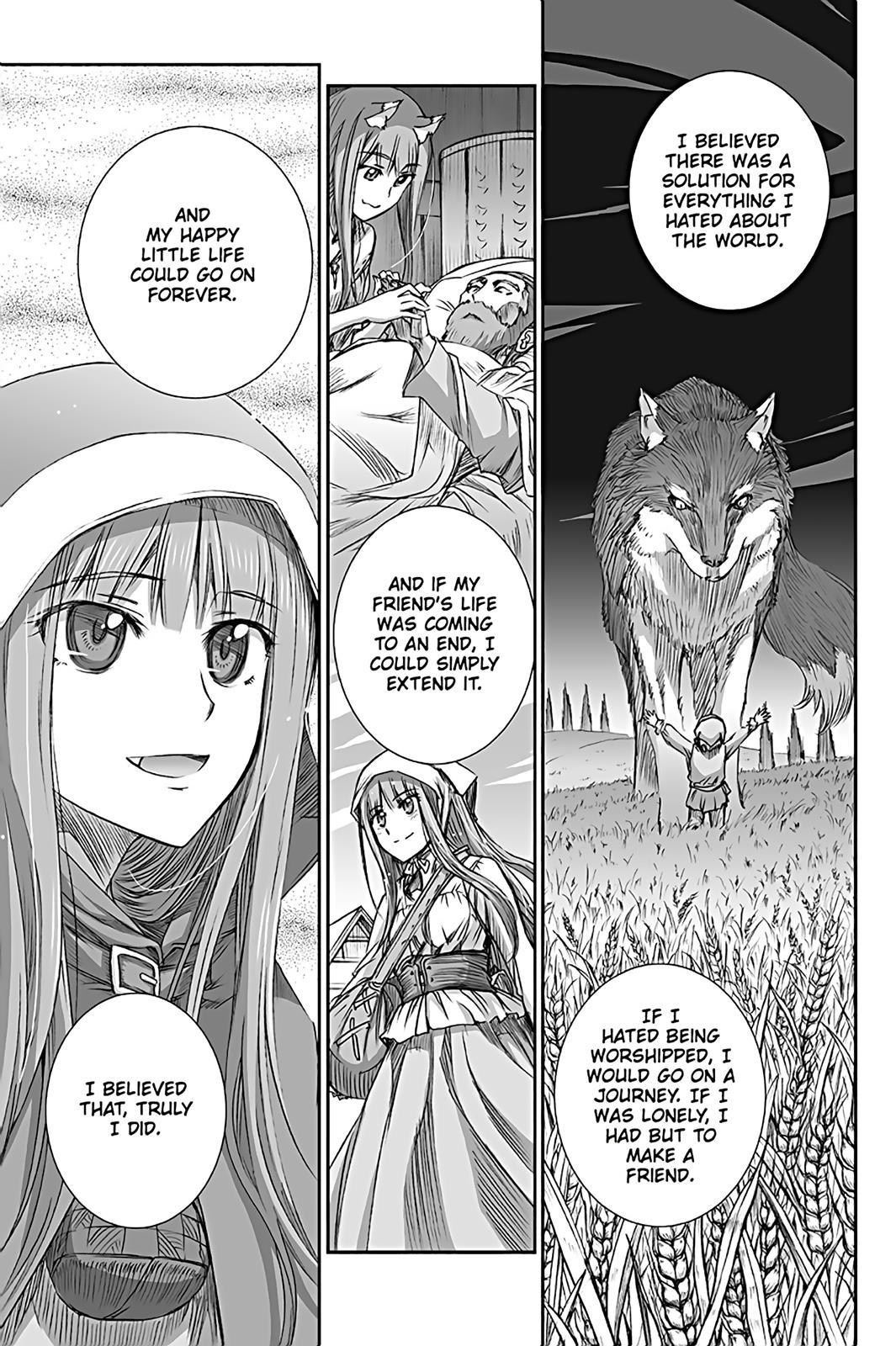 Read Ookami to Koushinryou Manga Online