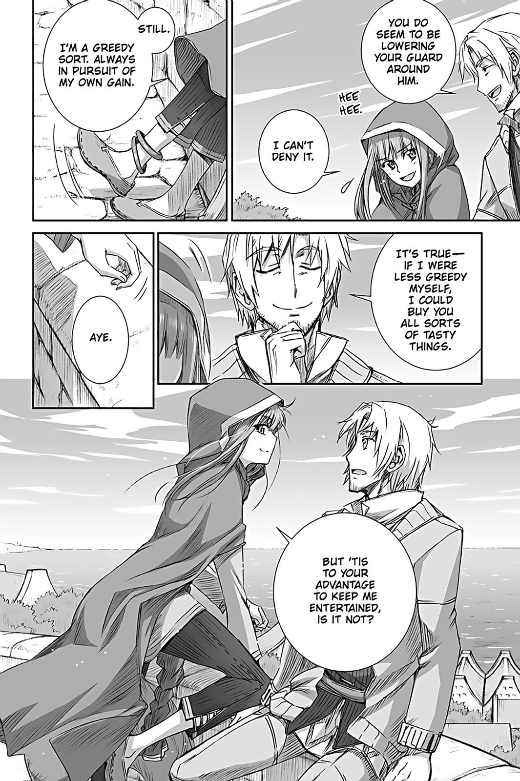 Read Ookami to Koushinryou Manga Online