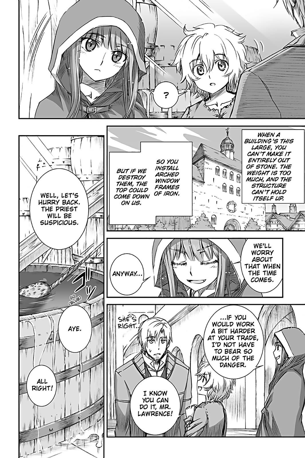 Read Ookami to Koushinryou Manga Online