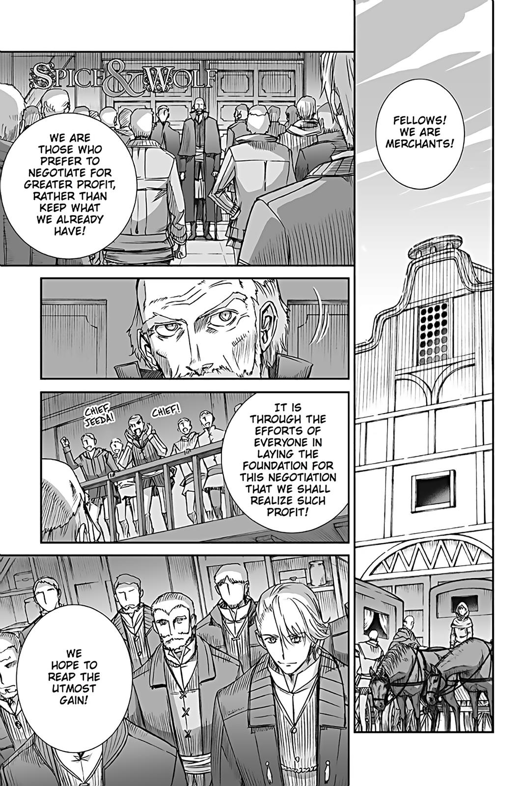 Read Ookami to Koushinryou Manga Online