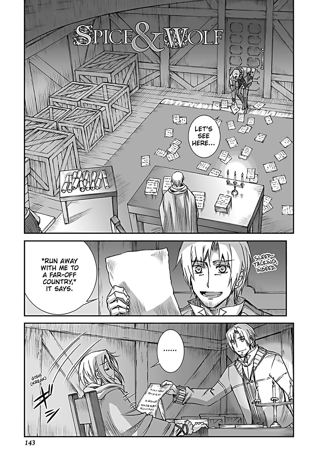 Read Ookami to Koushinryou Manga Online