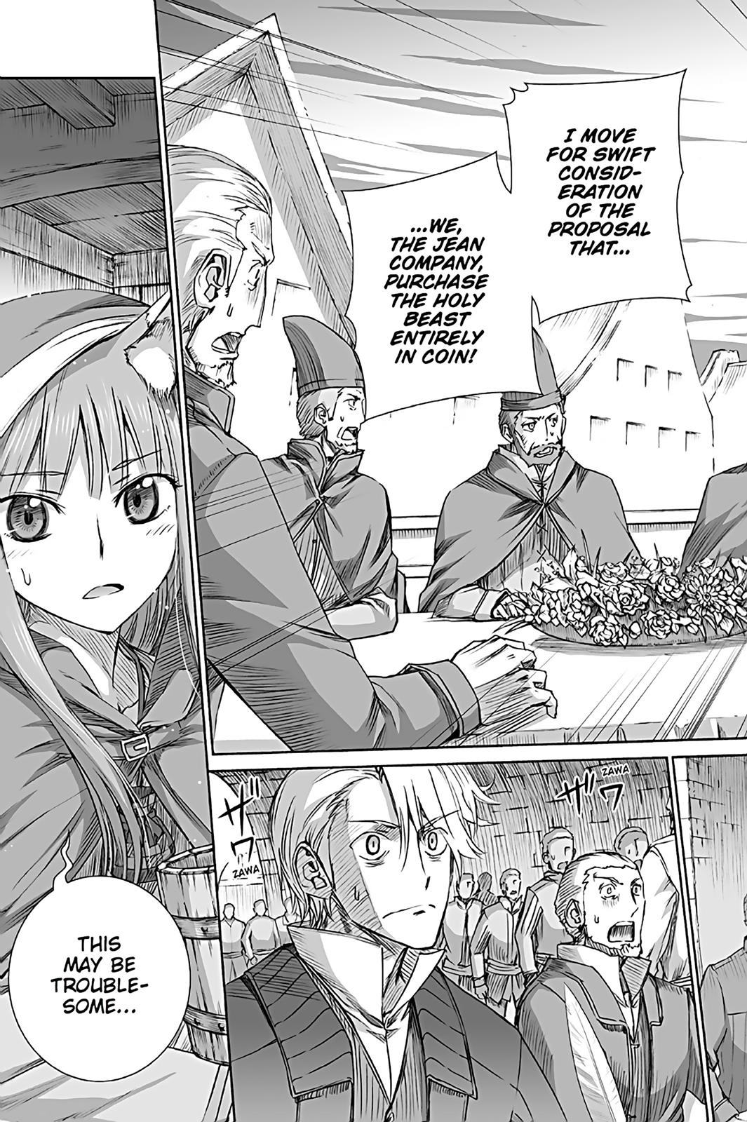 Read Ookami to Koushinryou Manga Online