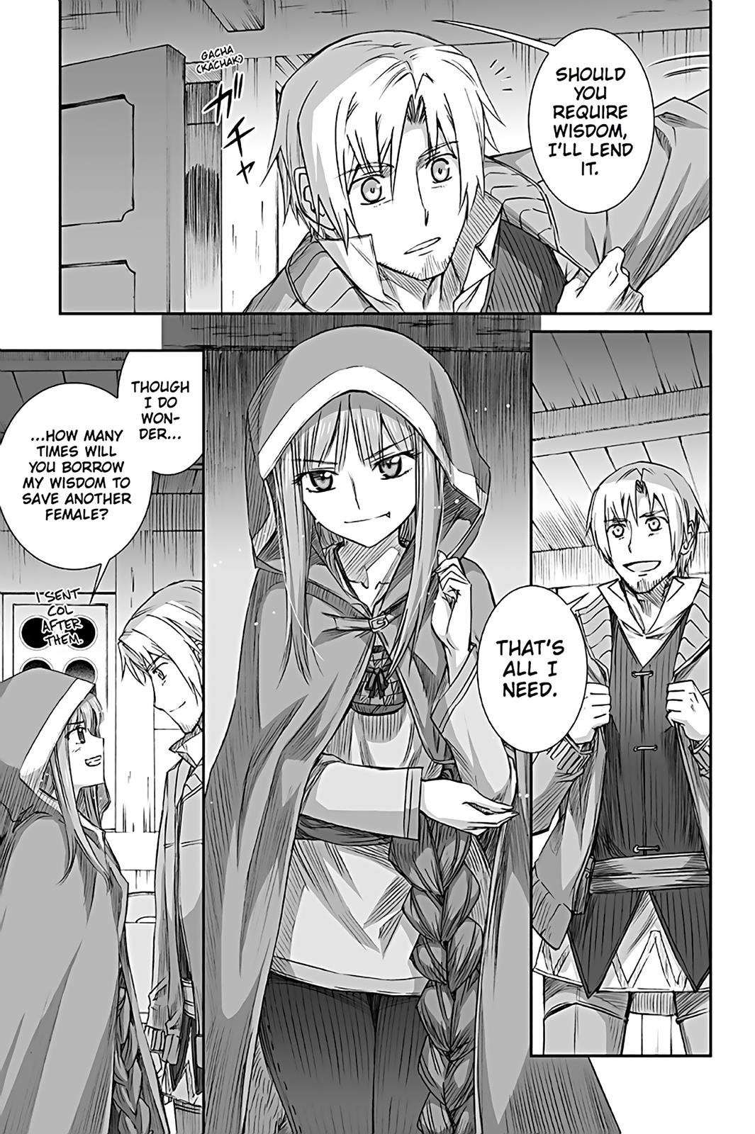 Read Ookami to Koushinryou Manga Online