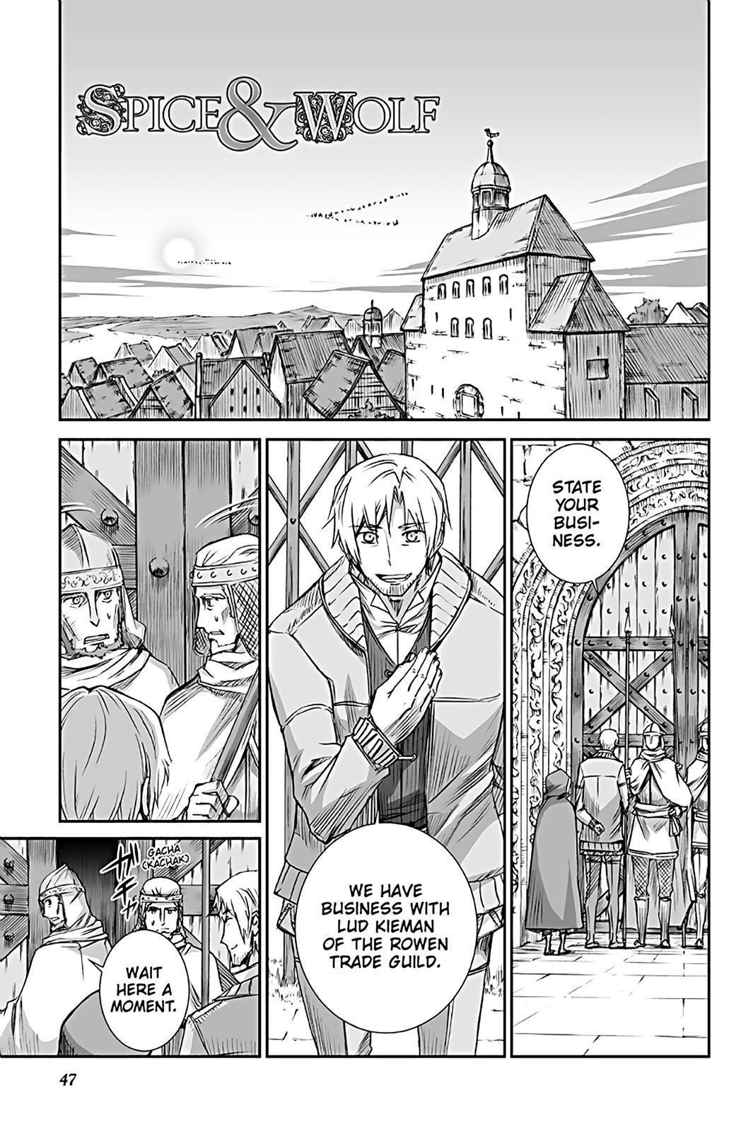 Read Ookami to Koushinryou Manga Online