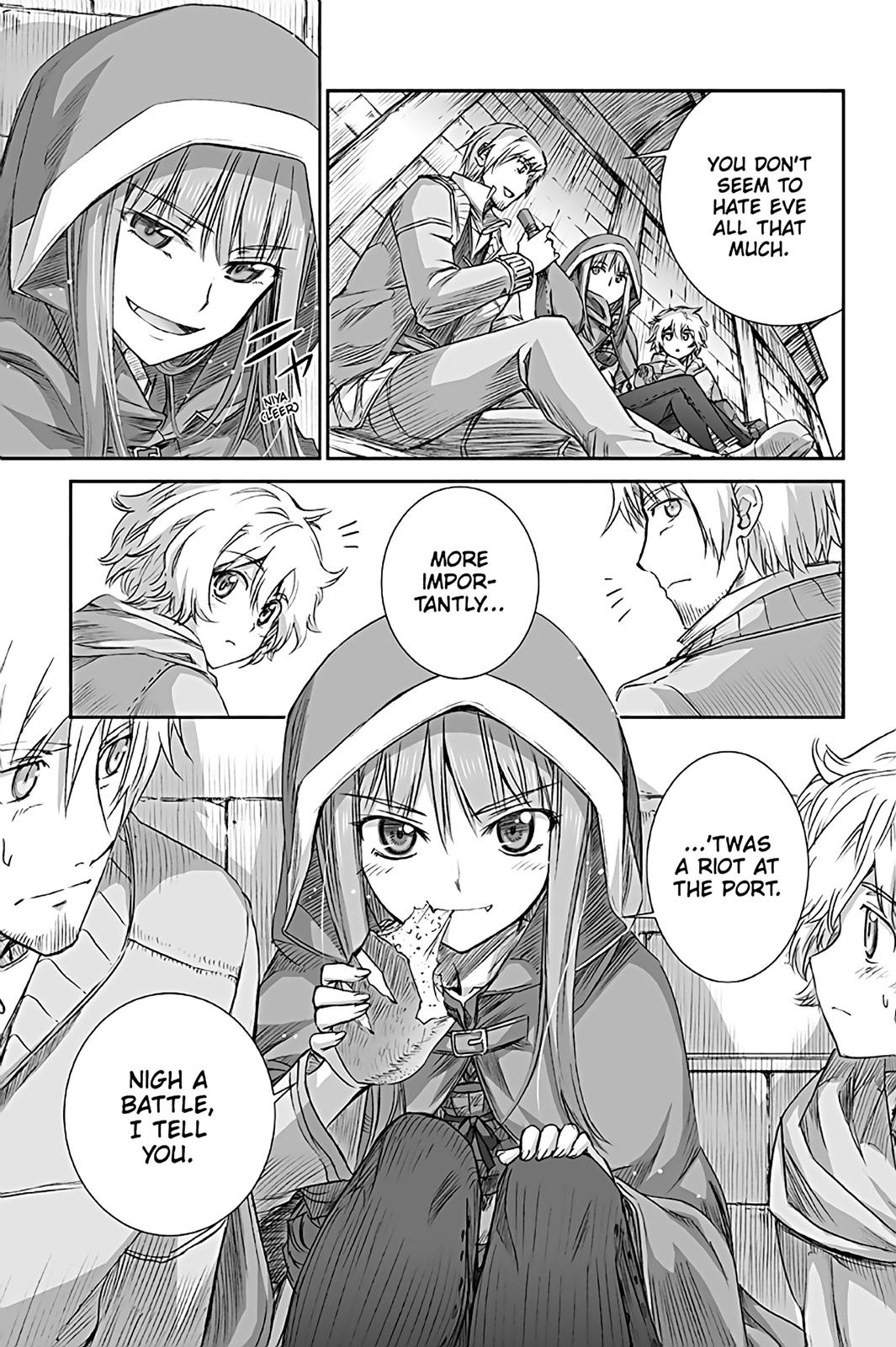 Read Ookami to Koushinryou Manga Online