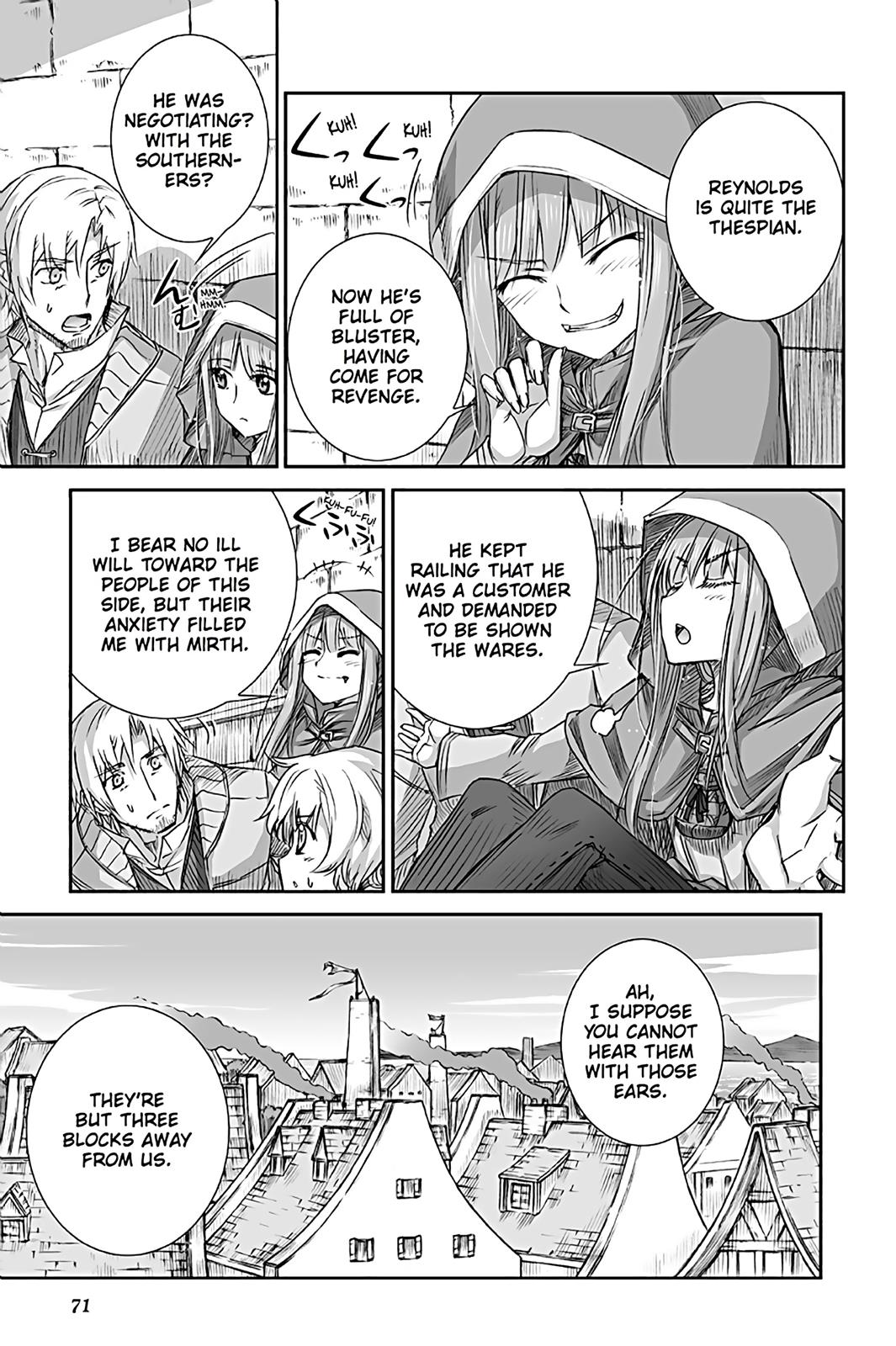 Read Ookami to Koushinryou Manga Online