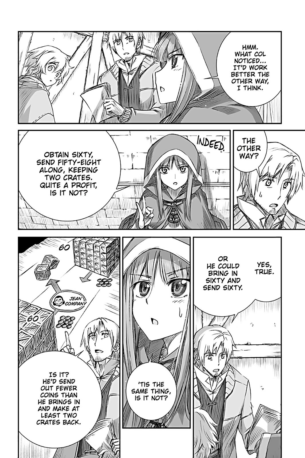 Read Ookami to Koushinryou Manga Online