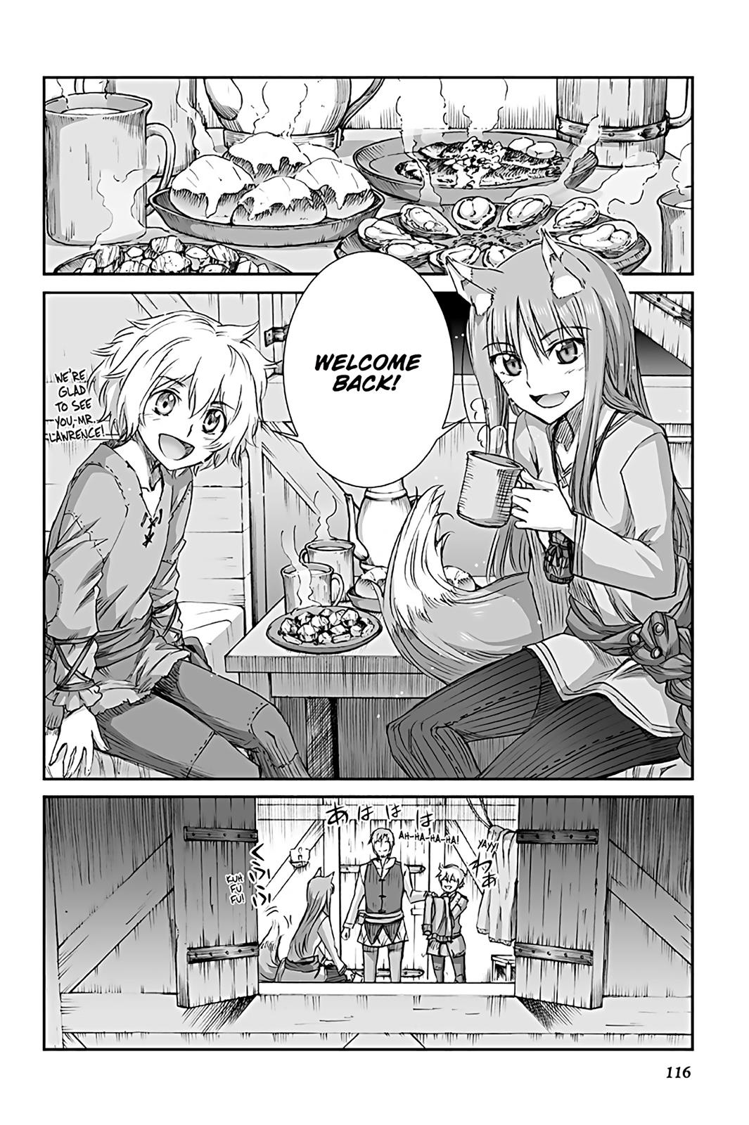 Read Ookami to Koushinryou Manga Online