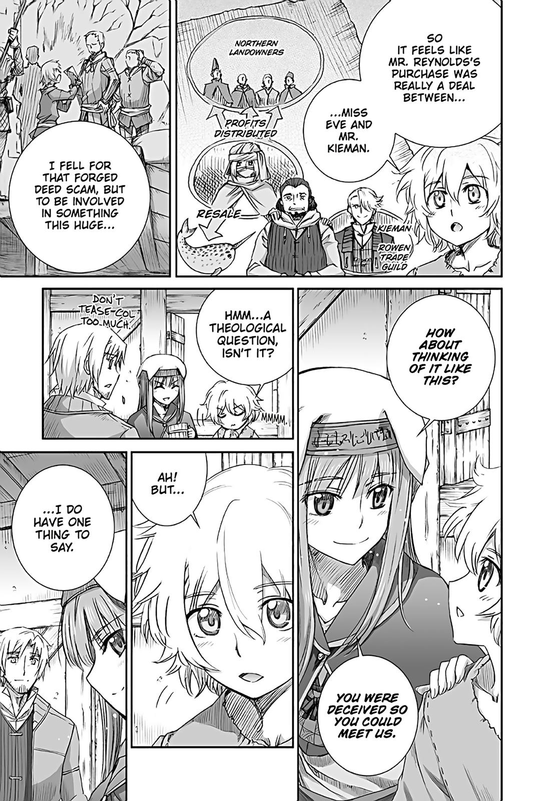 Read Ookami to Koushinryou Manga Online