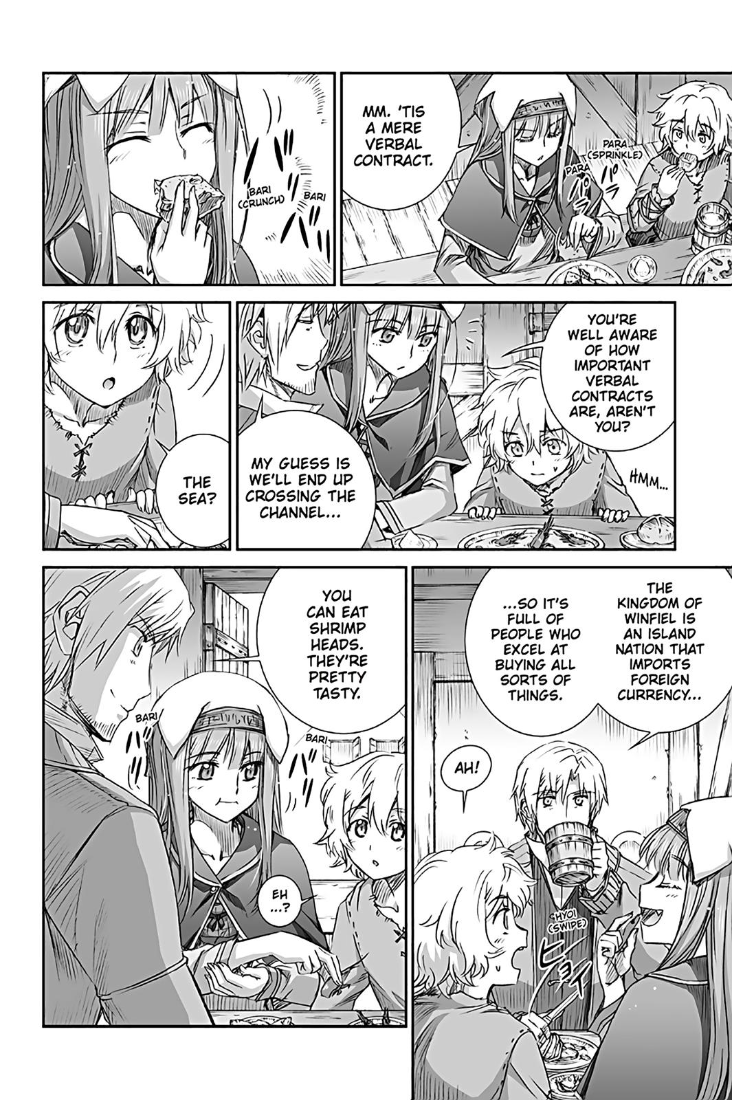 Read Ookami to Koushinryou Manga Online