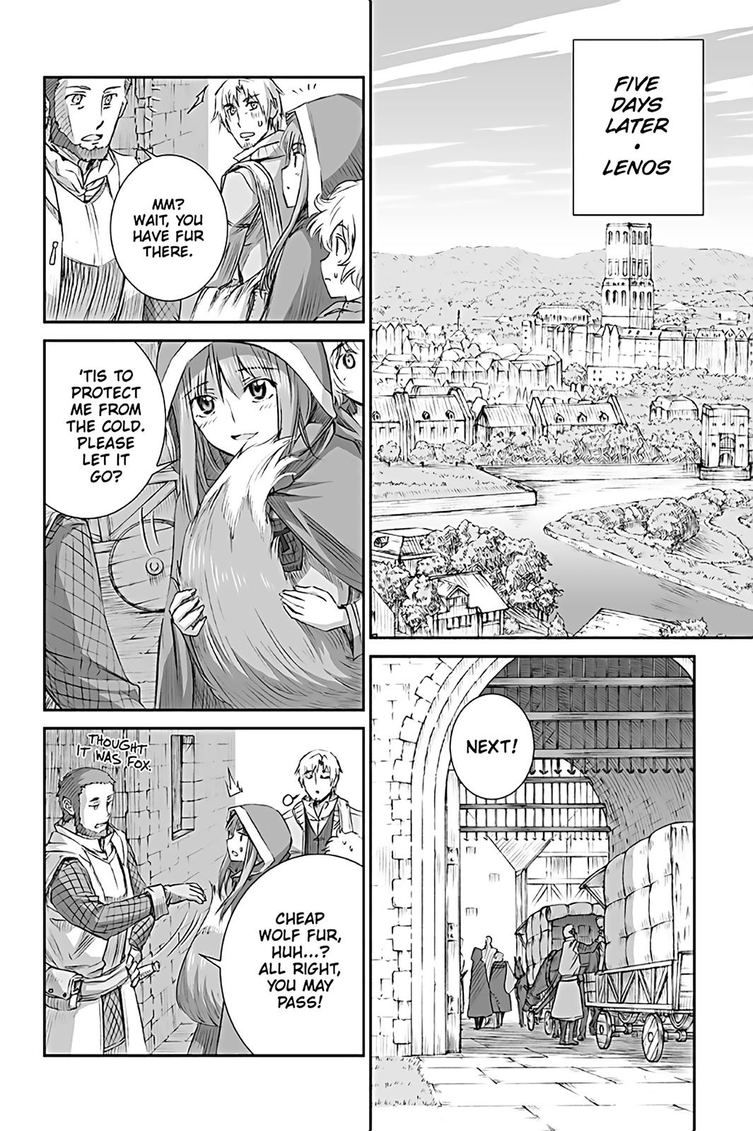 Read Ookami to Koushinryou Manga Online