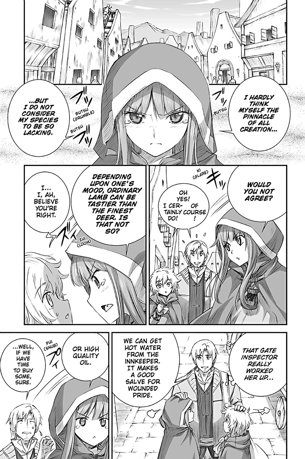 Read Ookami to Koushinryou Manga Online