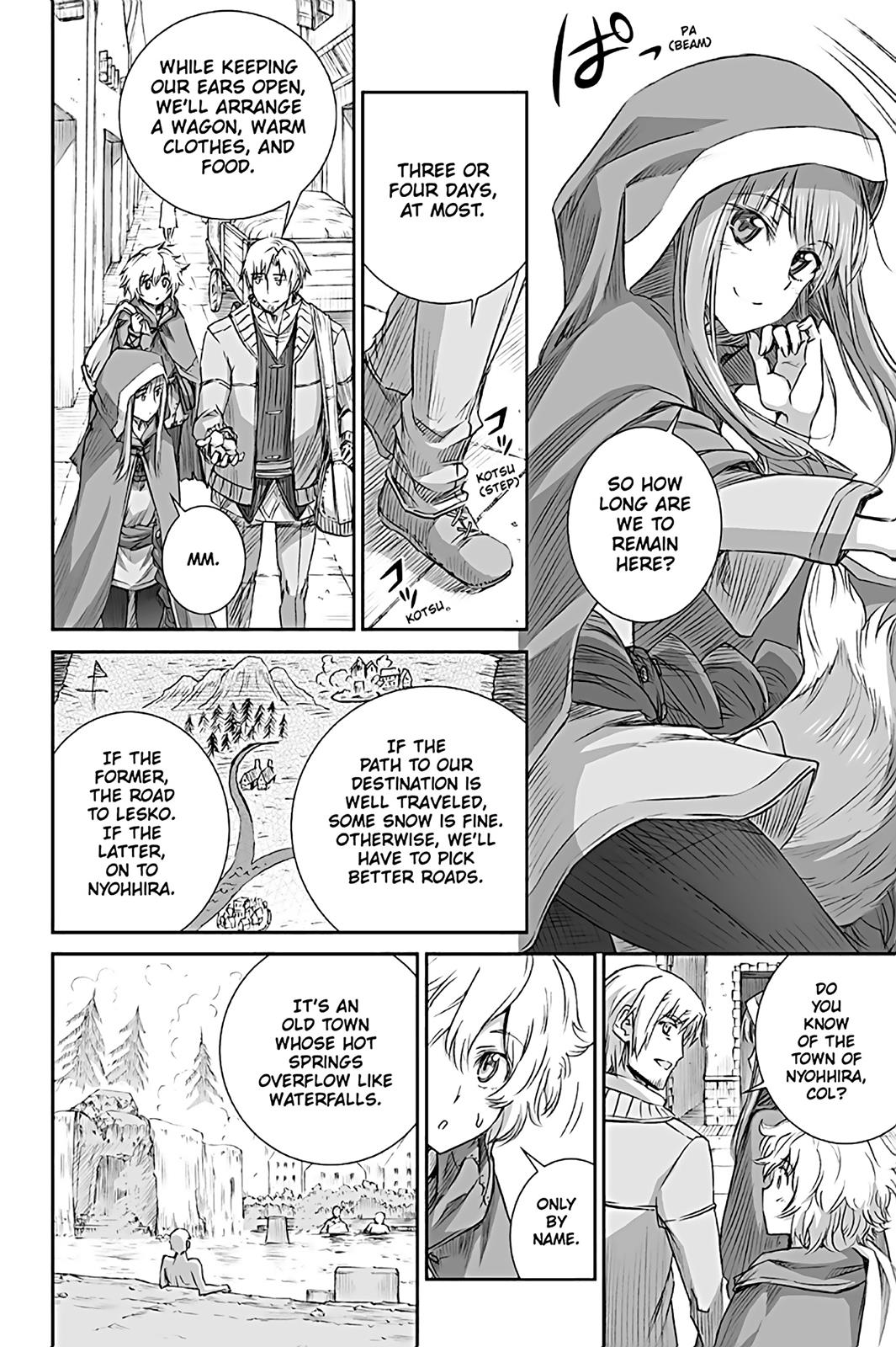 Read Ookami to Koushinryou Manga Online