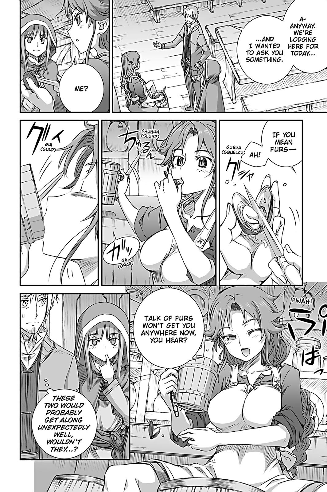 Read Ookami to Koushinryou Manga Online