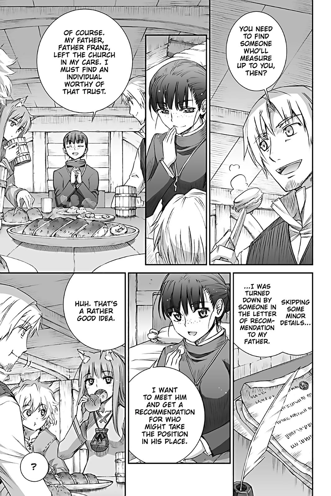 Read Ookami to Koushinryou Manga Online