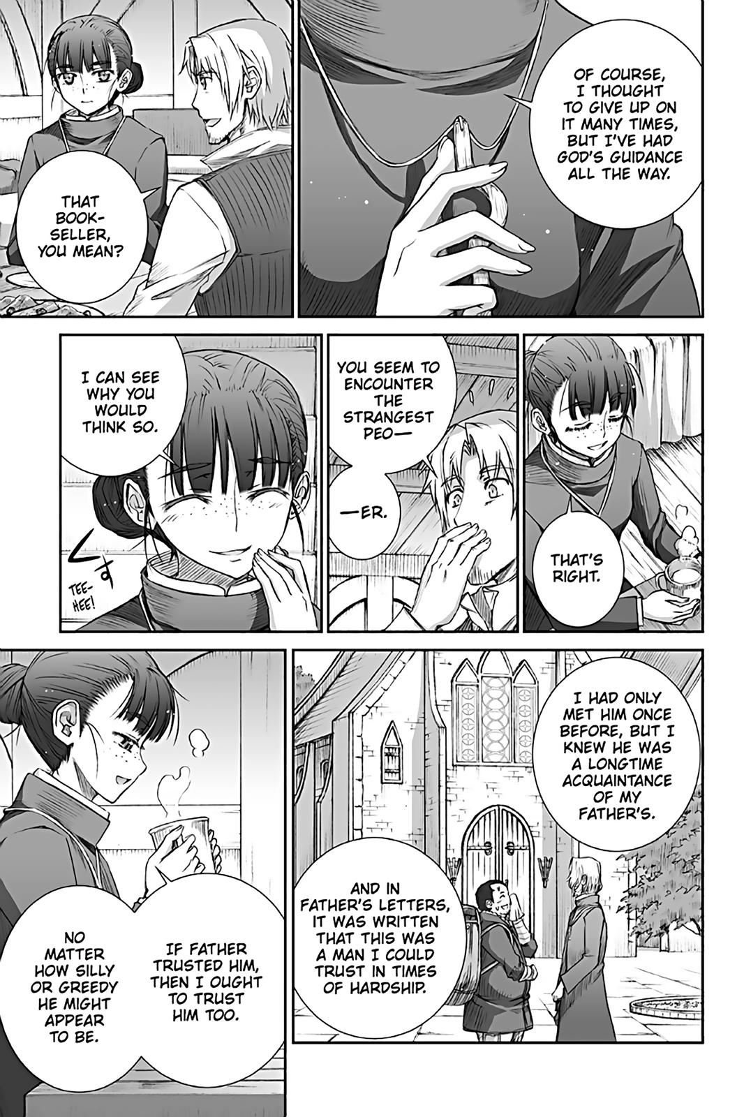 Read Ookami to Koushinryou Manga Online
