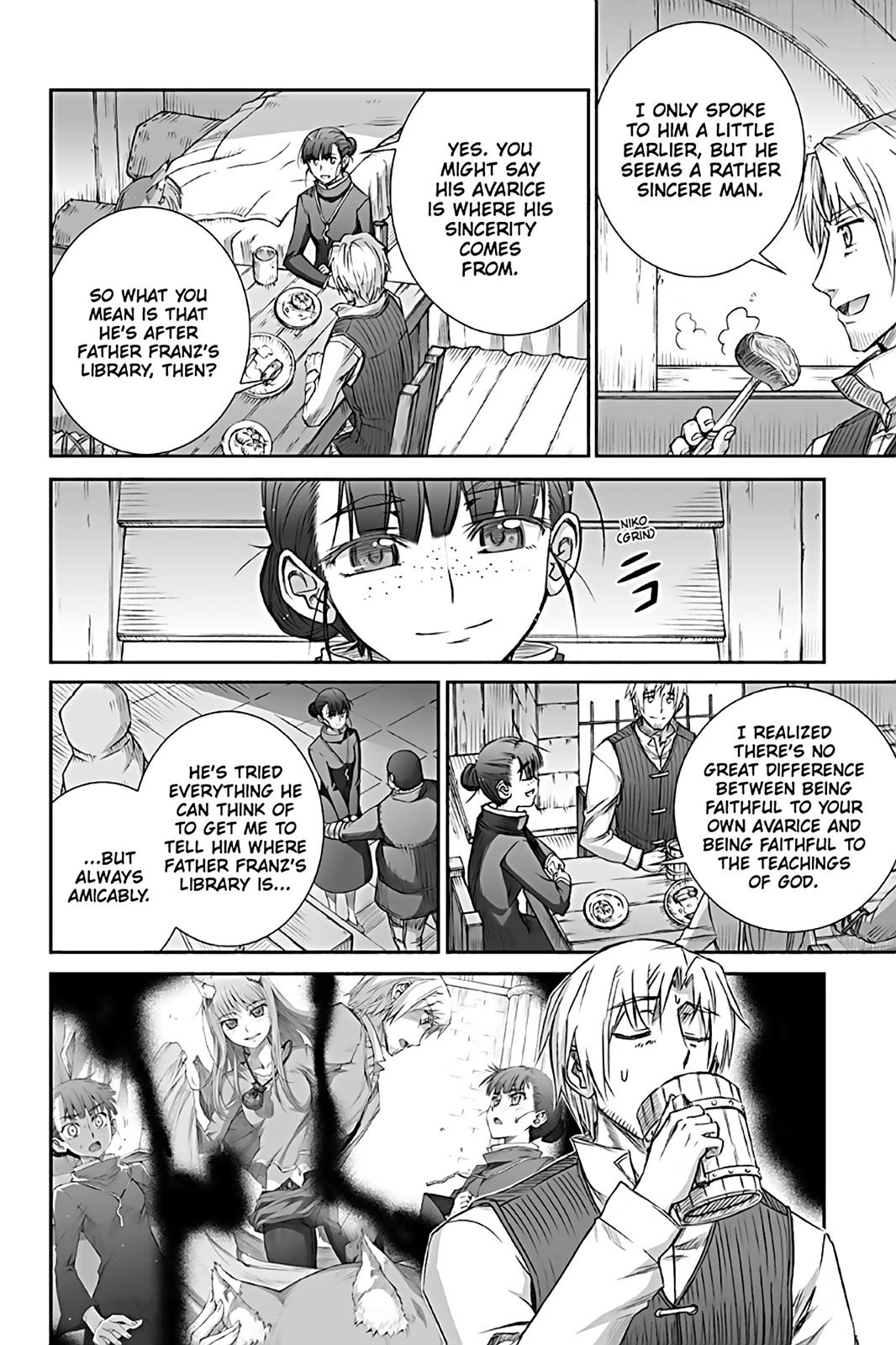 Read Ookami to Koushinryou Manga Online