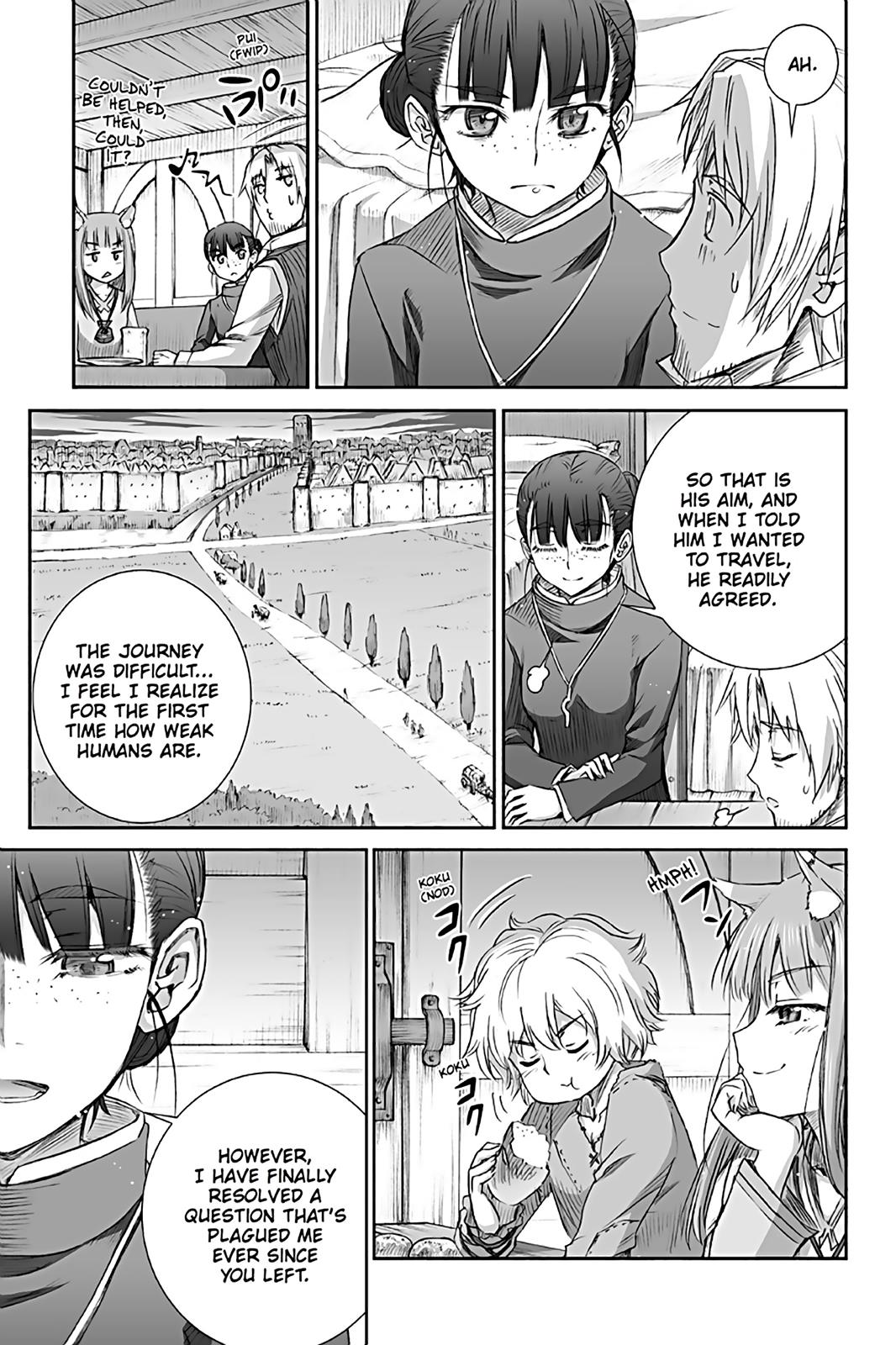 Read Ookami to Koushinryou Manga Online
