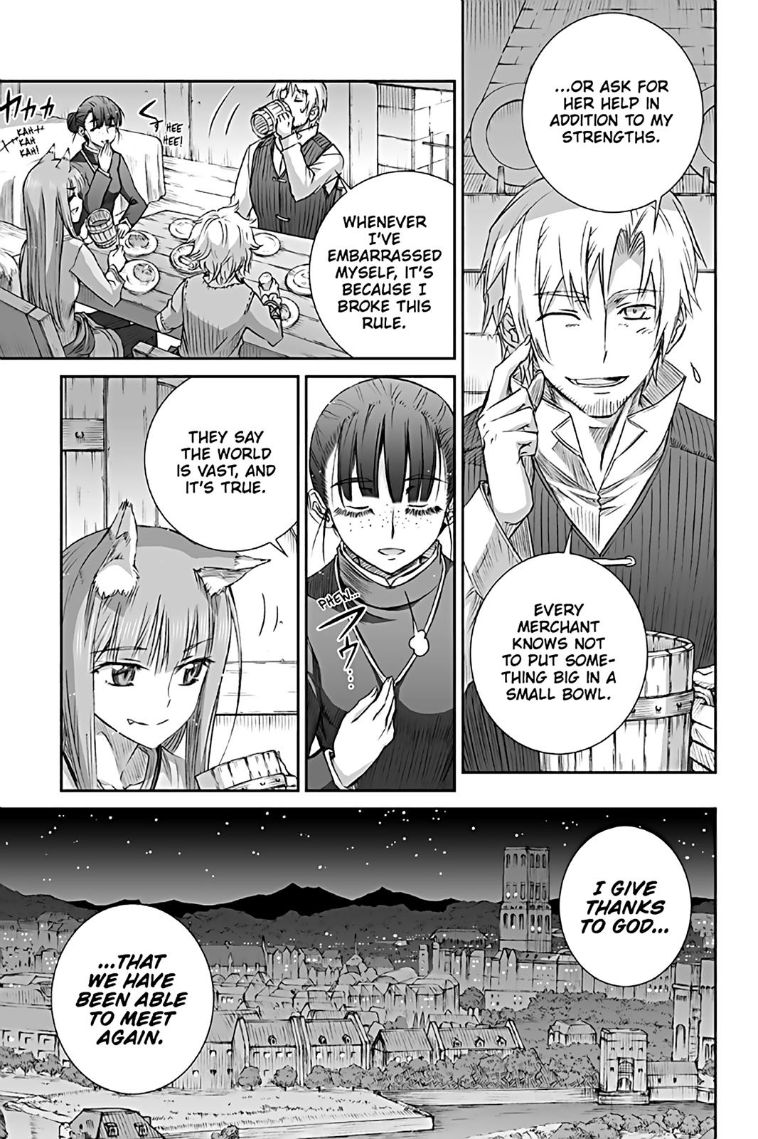Read Ookami to Koushinryou Manga Online