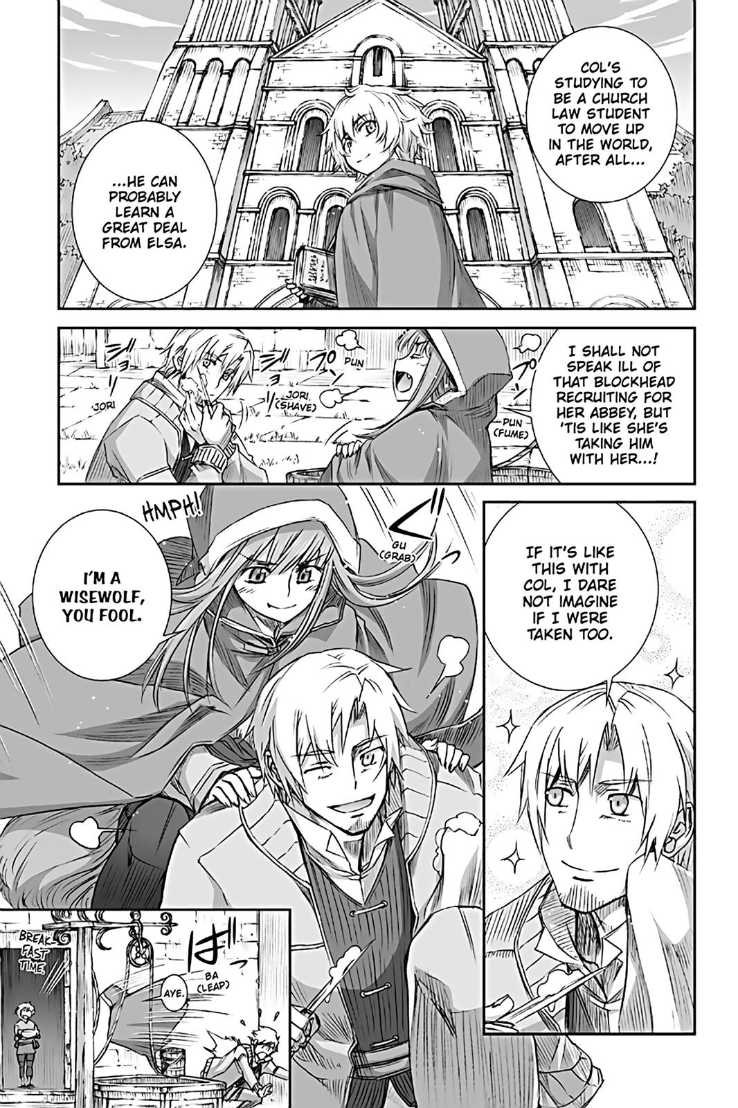 Read Ookami to Koushinryou Manga Online