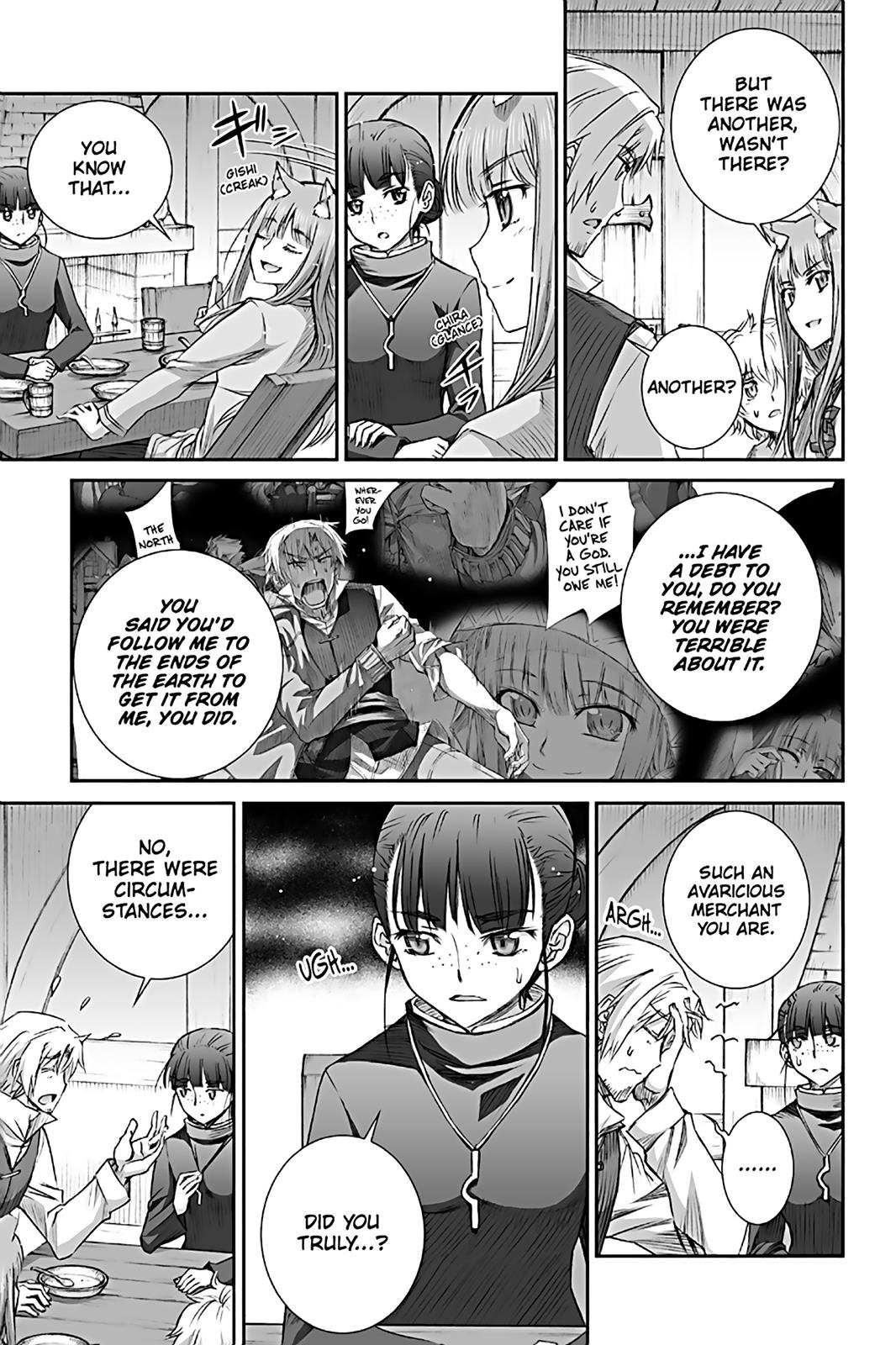 Read Ookami to Koushinryou Manga Online