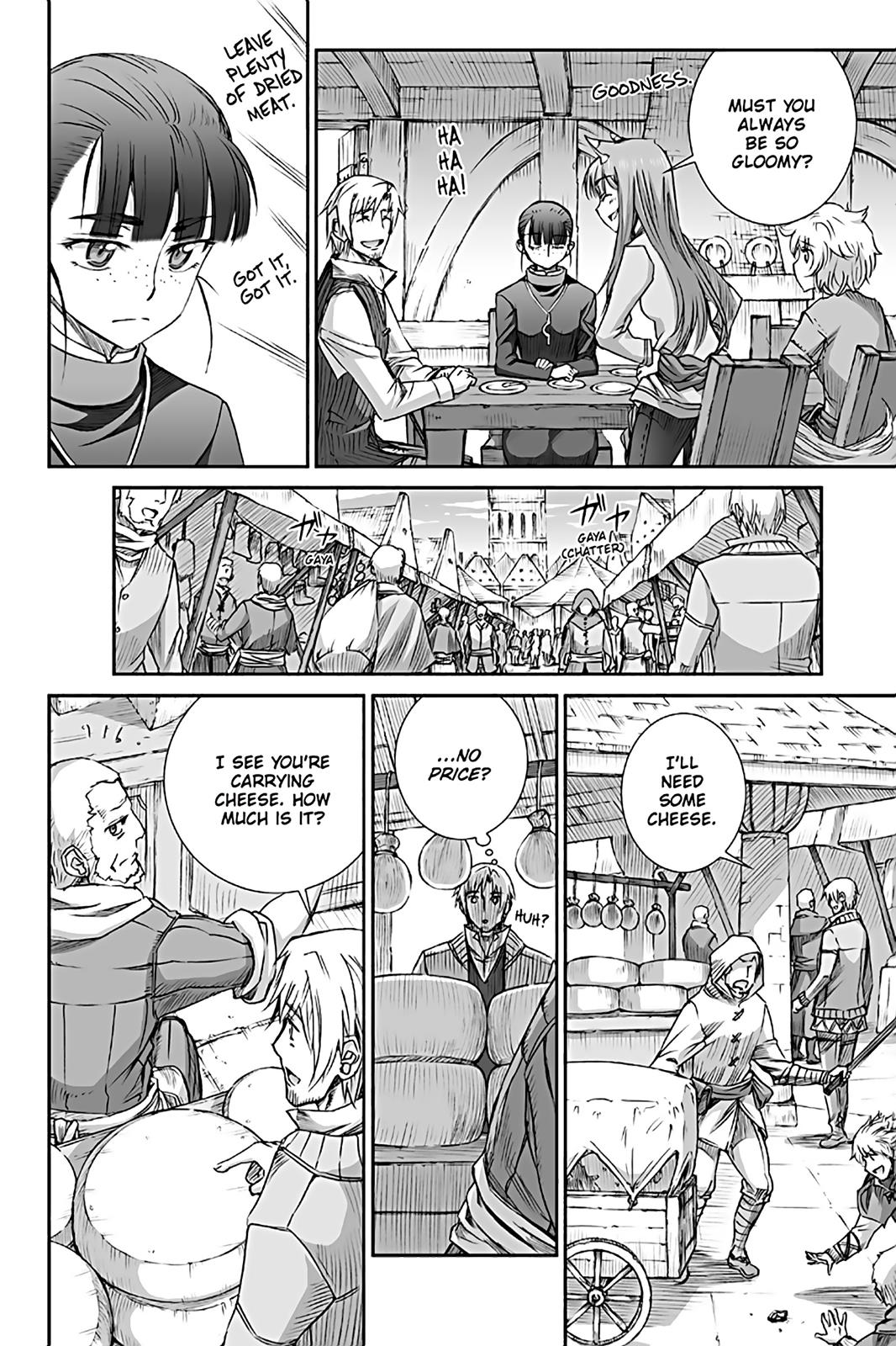Read Ookami to Koushinryou Manga Online