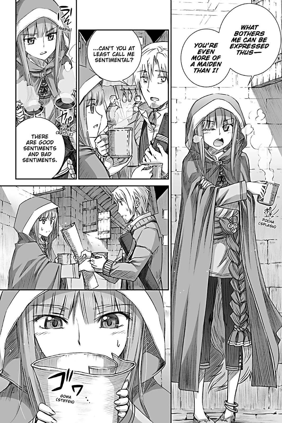 Read Ookami to Koushinryou Manga Online