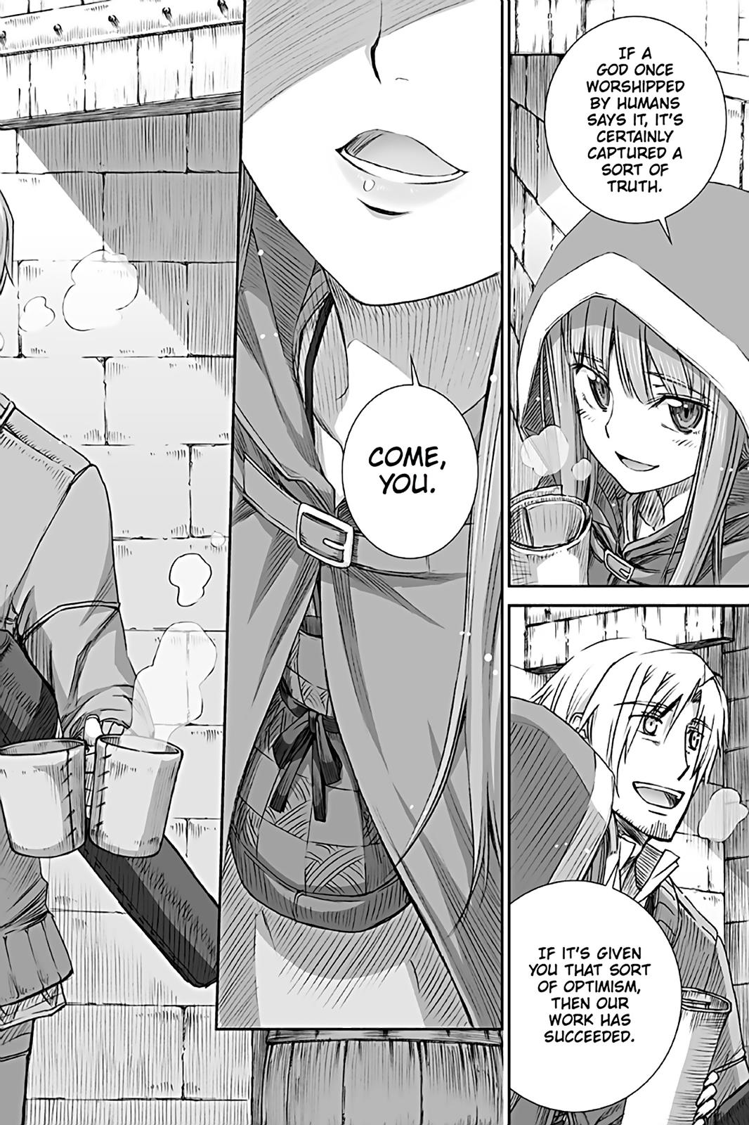 Read Ookami to Koushinryou Manga Online
