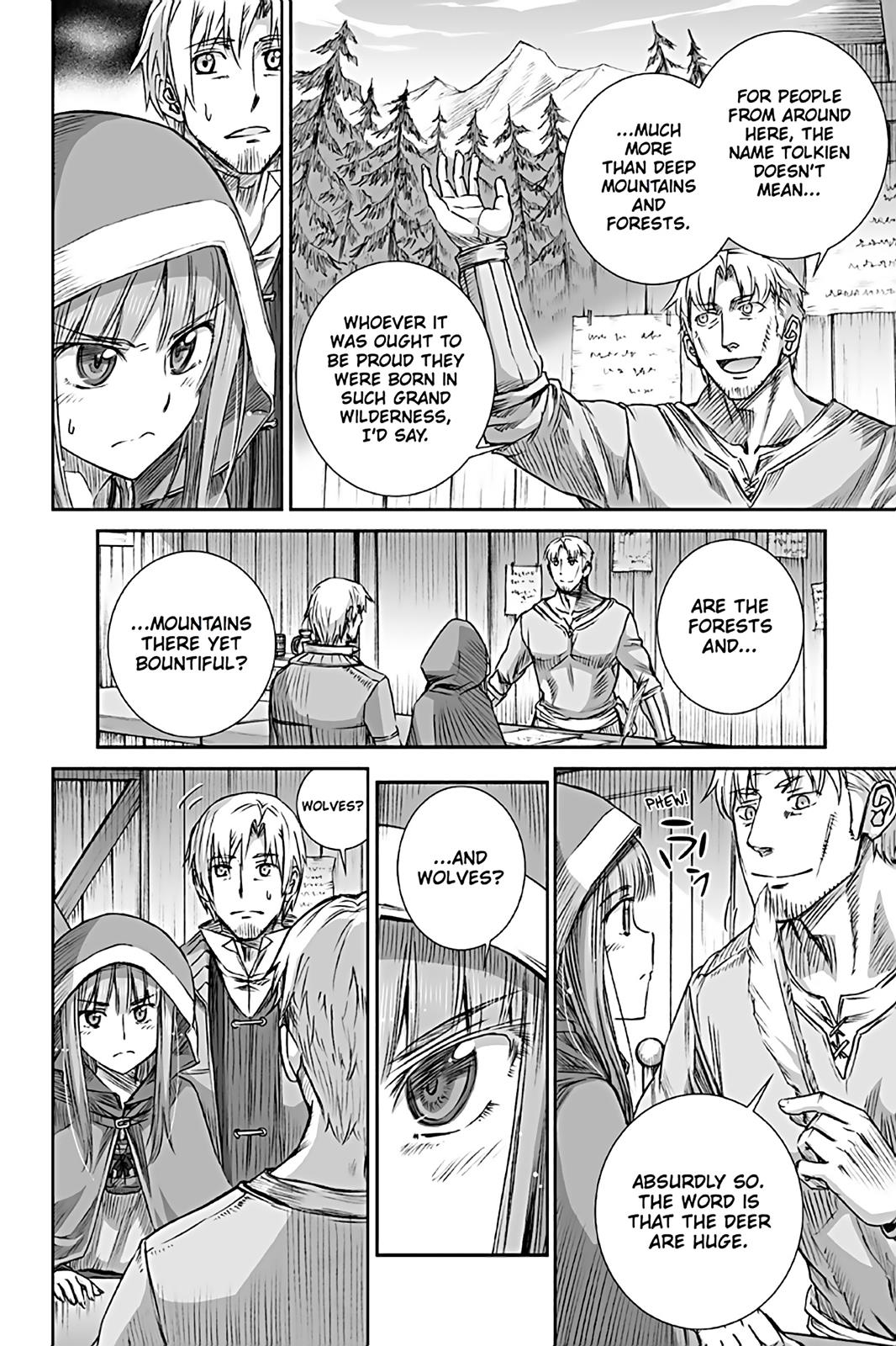 Read Ookami to Koushinryou Manga Online