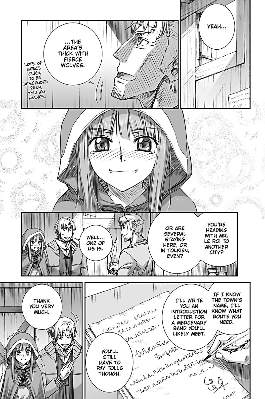 Read Ookami to Koushinryou Manga Online