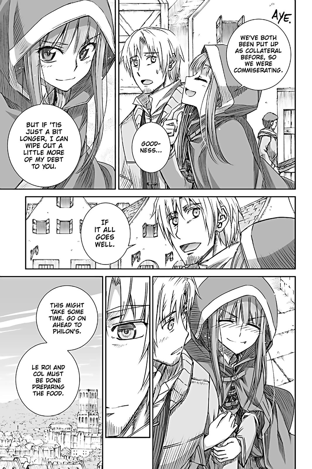 Read Ookami to Koushinryou Manga Online