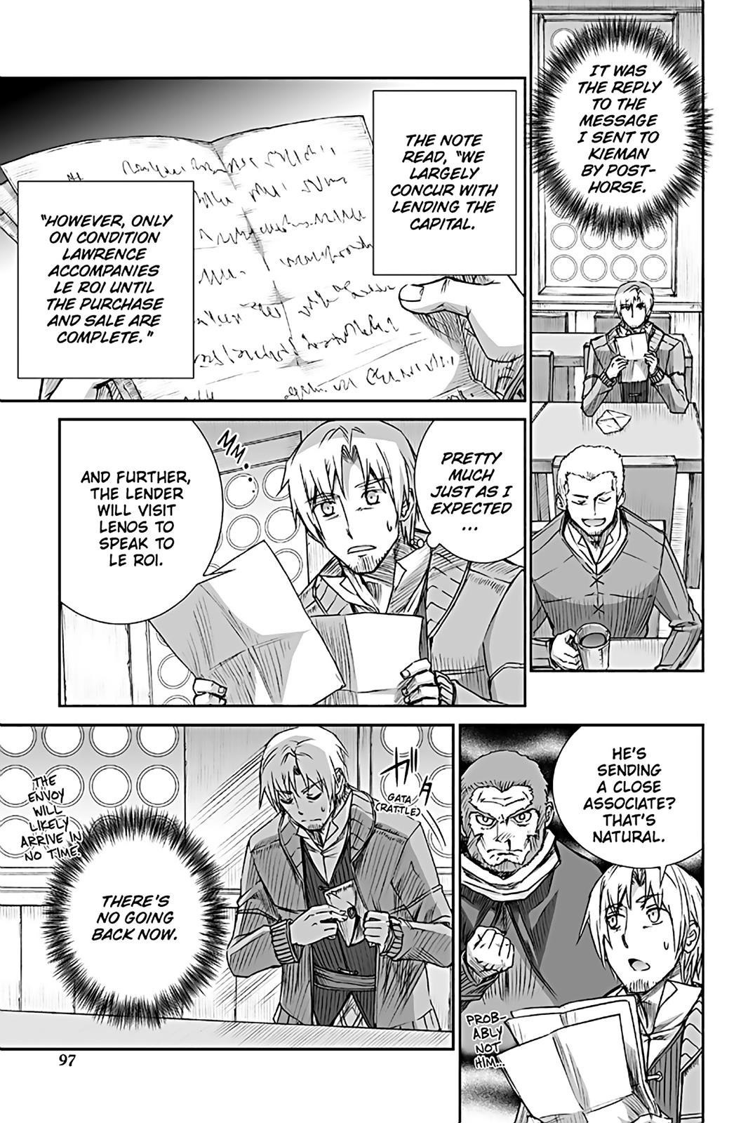 Read Ookami to Koushinryou Manga Online