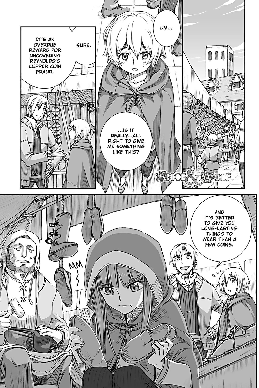 Read Ookami to Koushinryou Manga Online