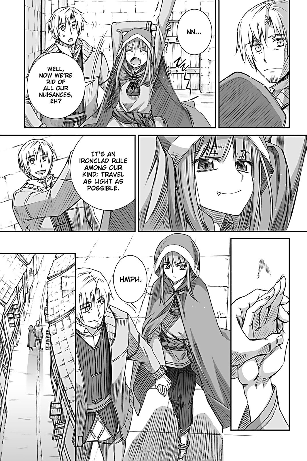 Read Ookami to Koushinryou Manga Online