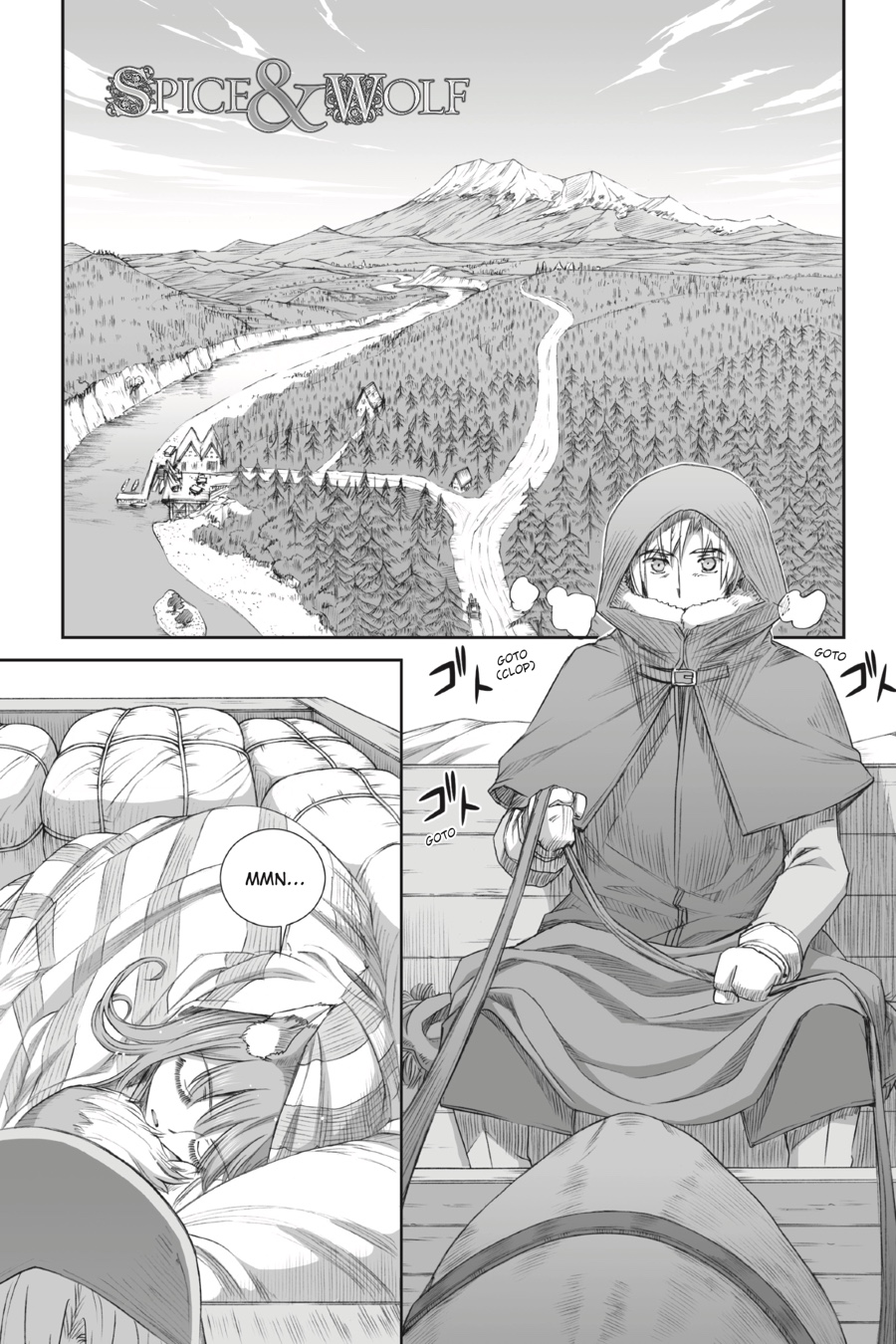 Read Ookami to Koushinryou Manga Online