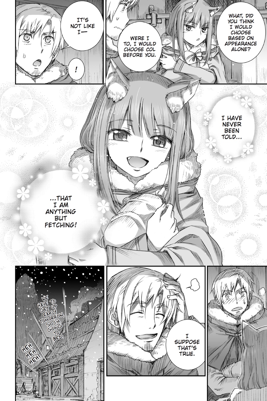 Read Ookami to Koushinryou Manga Online