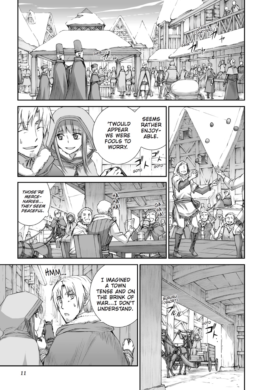 Read Ookami to Koushinryou Manga Online
