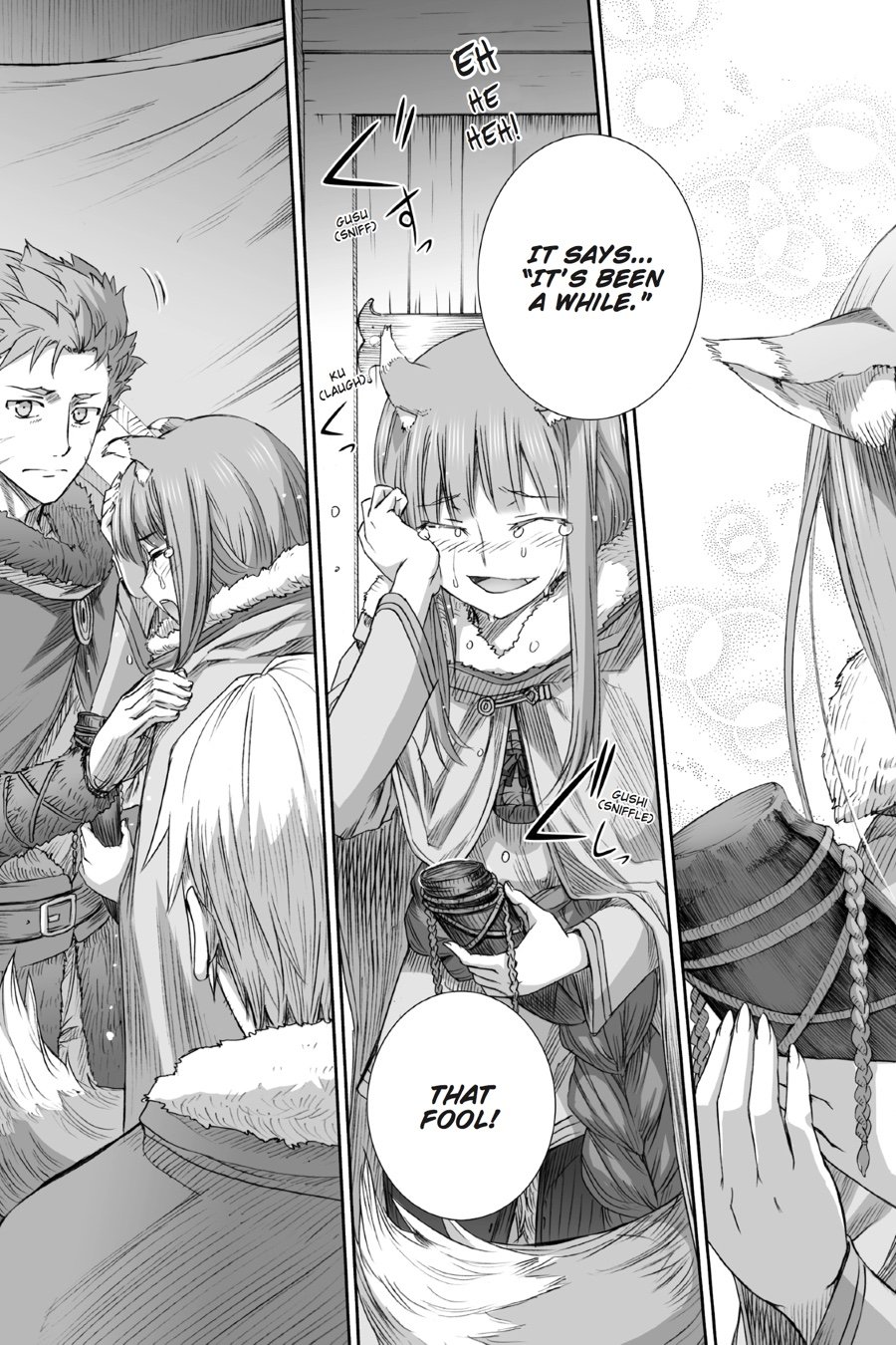 Read Ookami to Koushinryou Manga Online