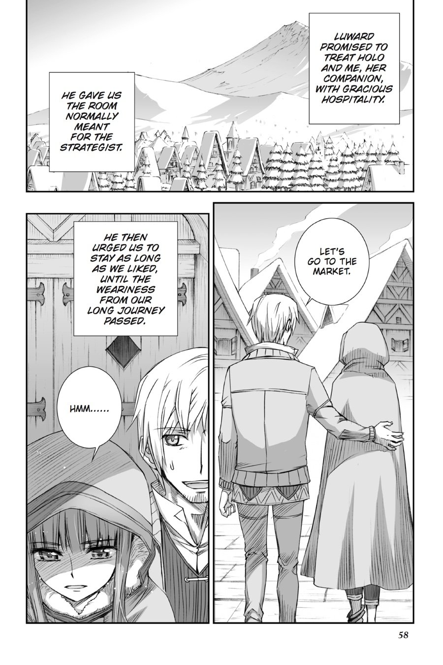 Read Ookami to Koushinryou Manga Online