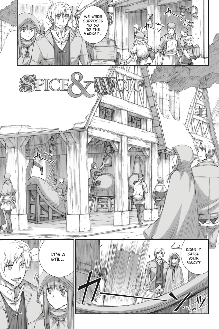 Read Ookami to Koushinryou Manga Online