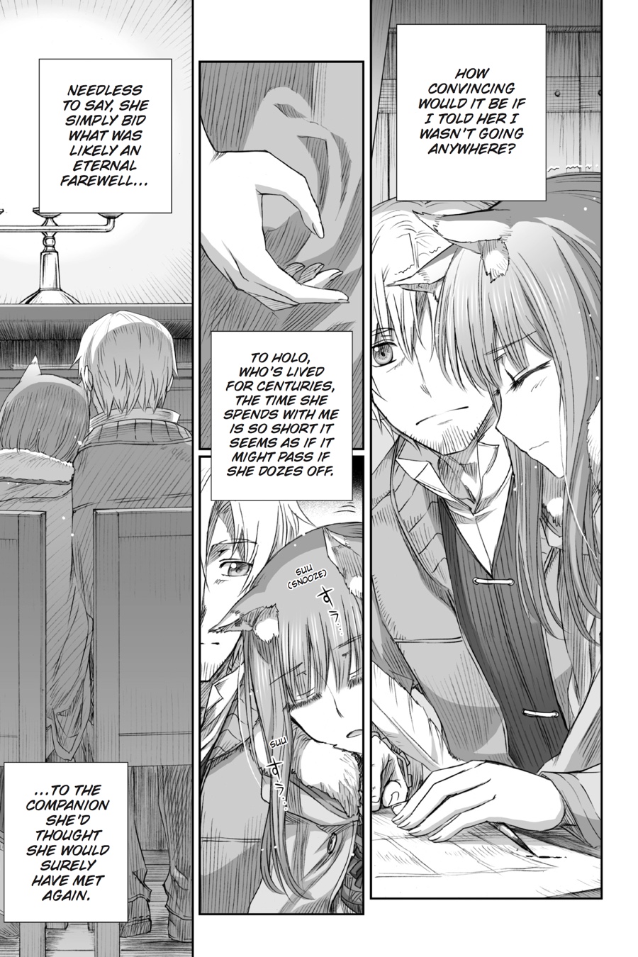 Read Ookami to Koushinryou Manga Online
