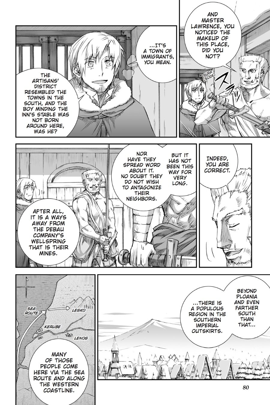 Read Ookami to Koushinryou Manga Online