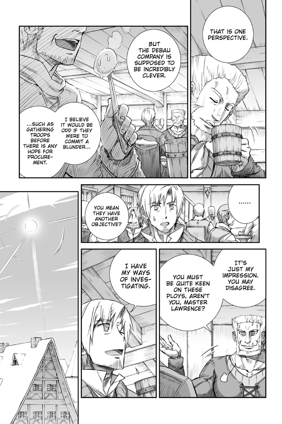 Read Ookami to Koushinryou Manga Online
