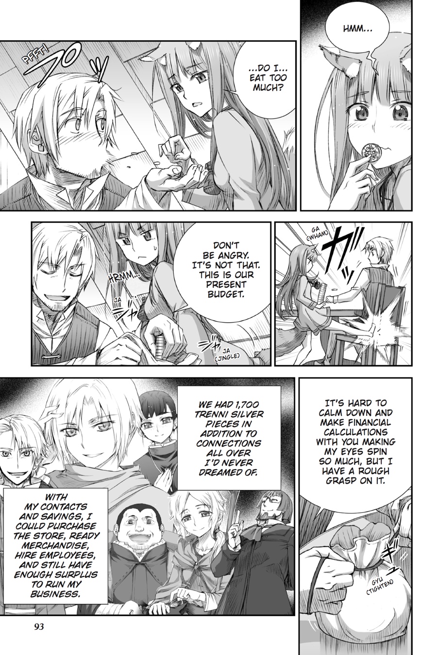 Read Ookami to Koushinryou Manga Online