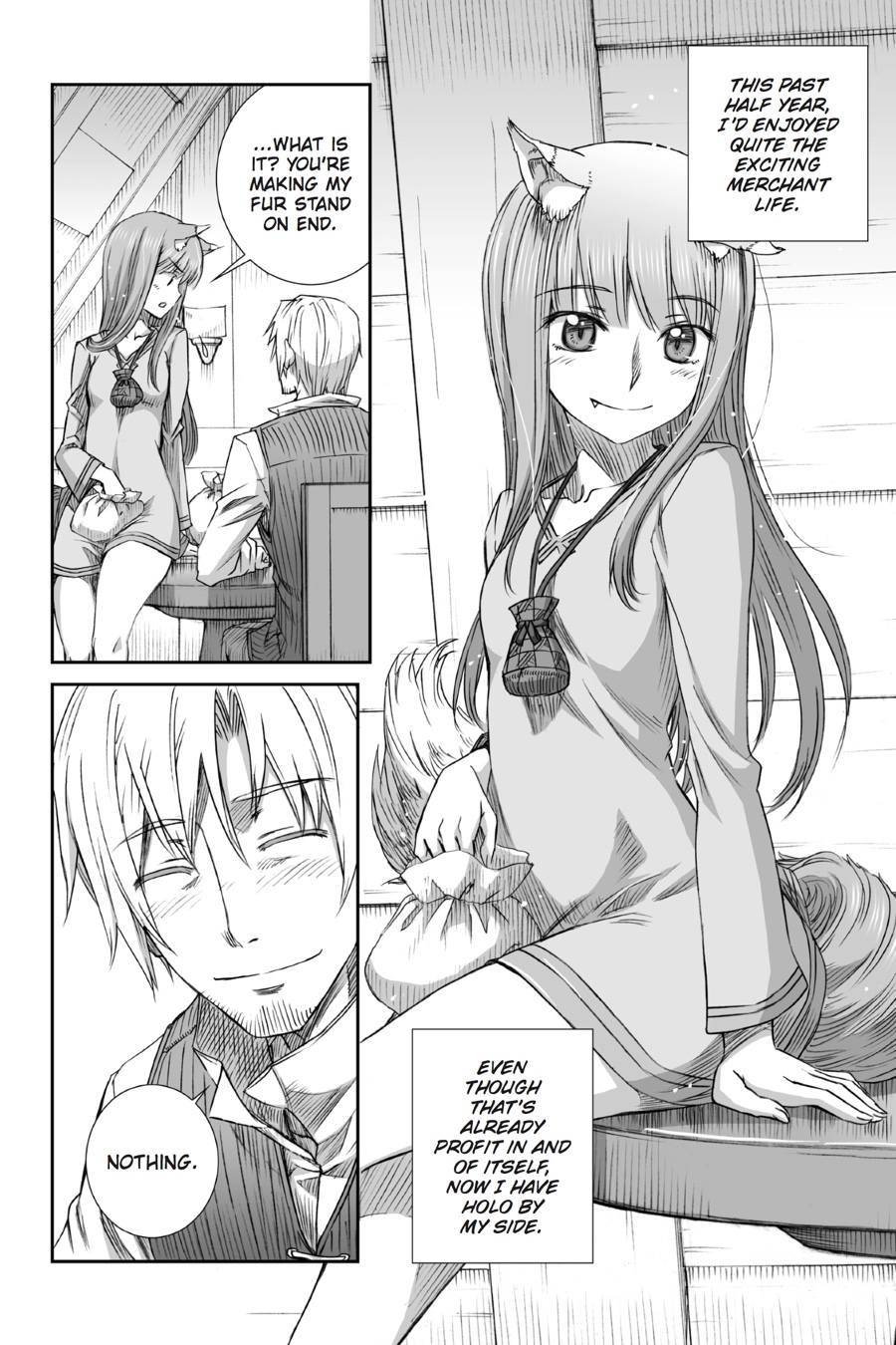 Read Ookami to Koushinryou Manga Online
