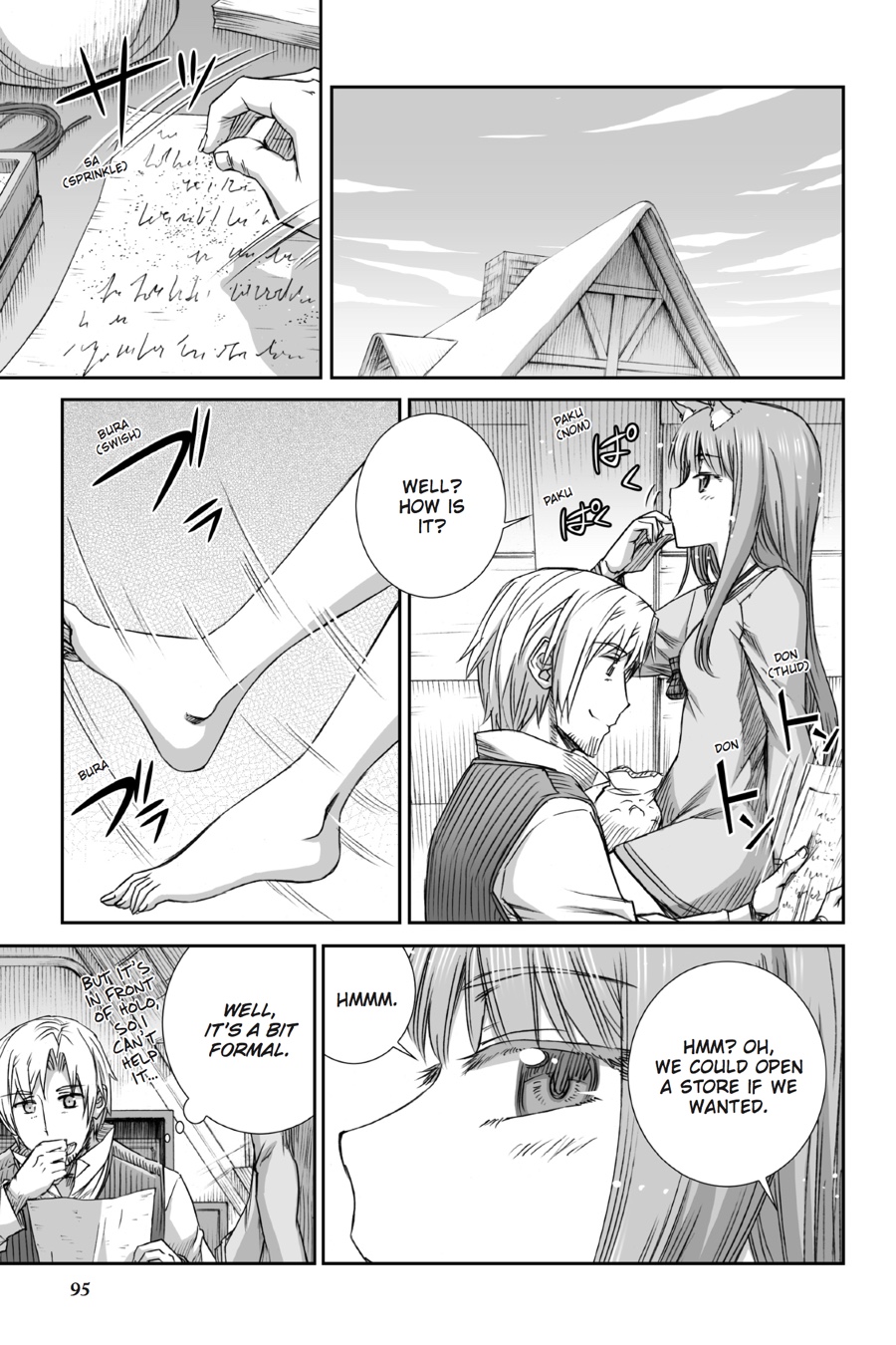 Read Ookami to Koushinryou Manga Online