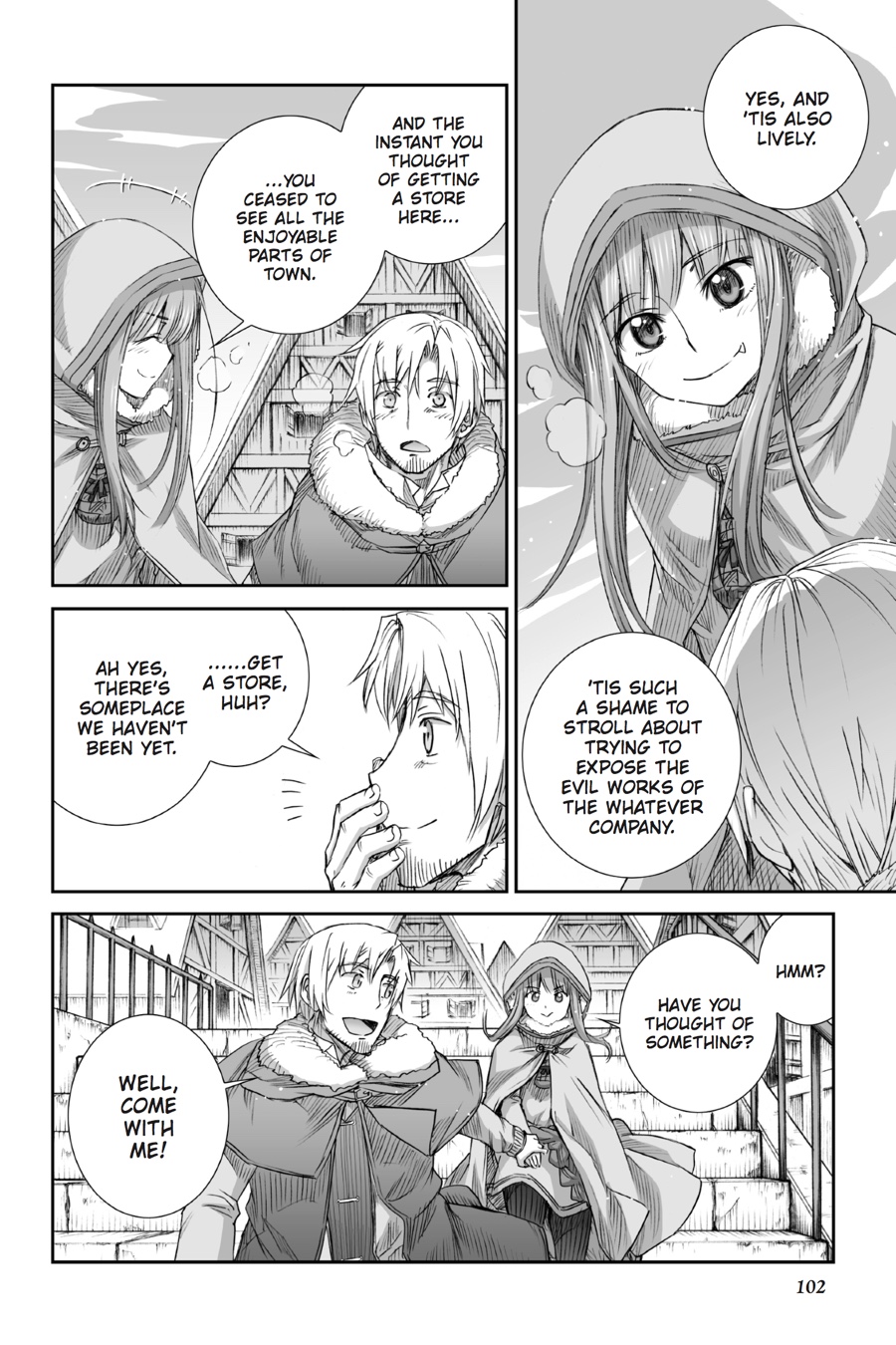 Read Ookami to Koushinryou Manga Online