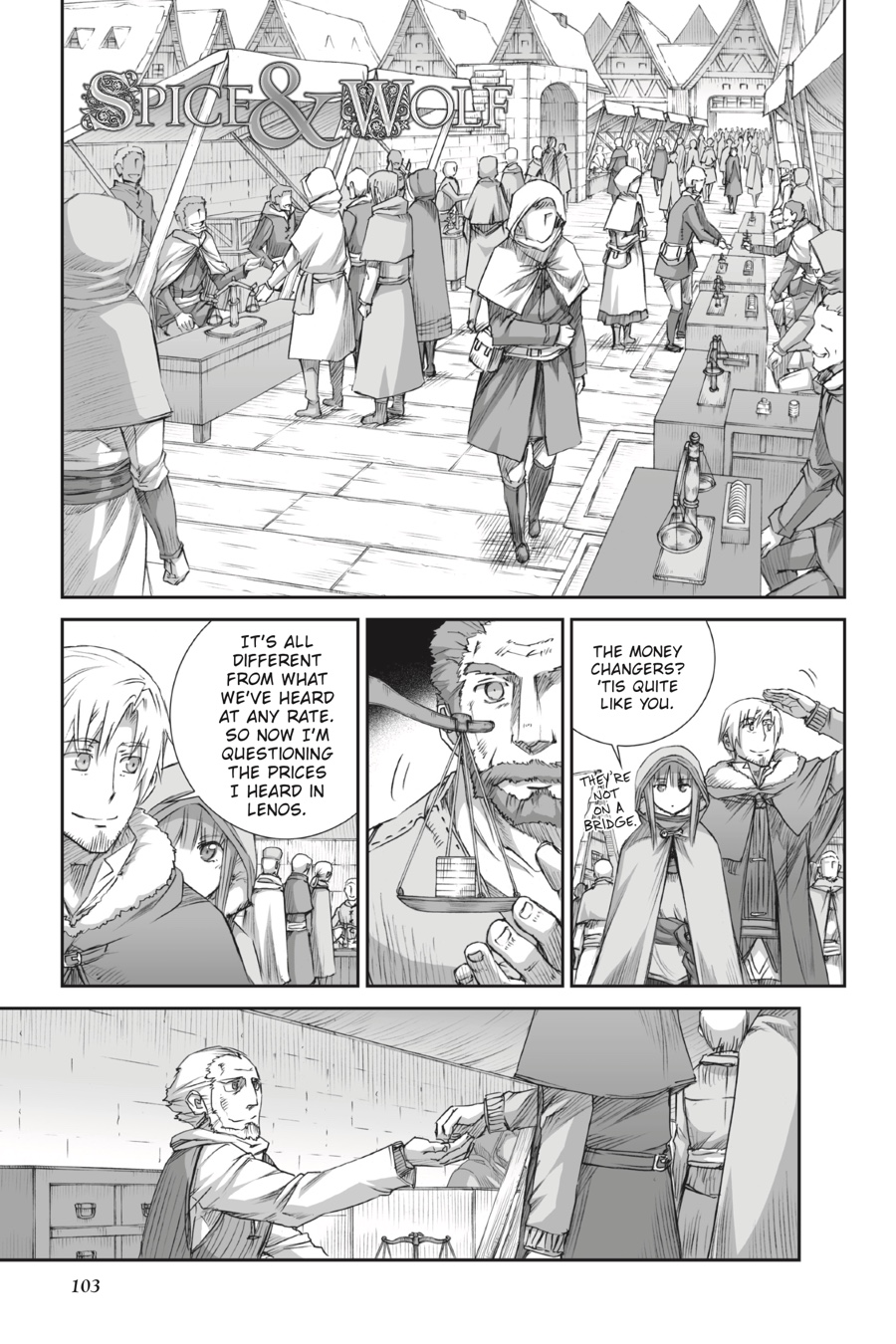 Read Ookami to Koushinryou Manga Online