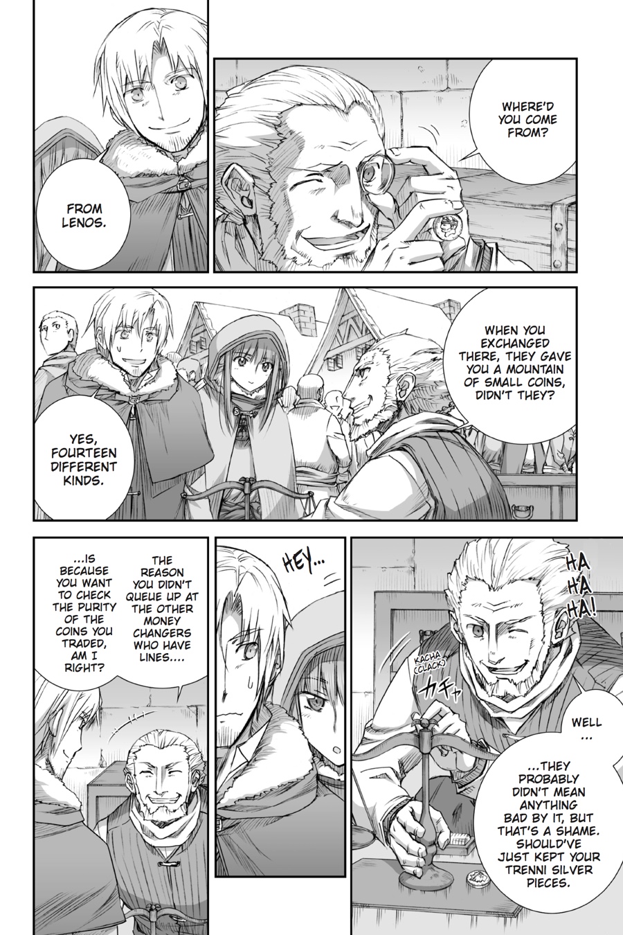 Read Ookami to Koushinryou Manga Online