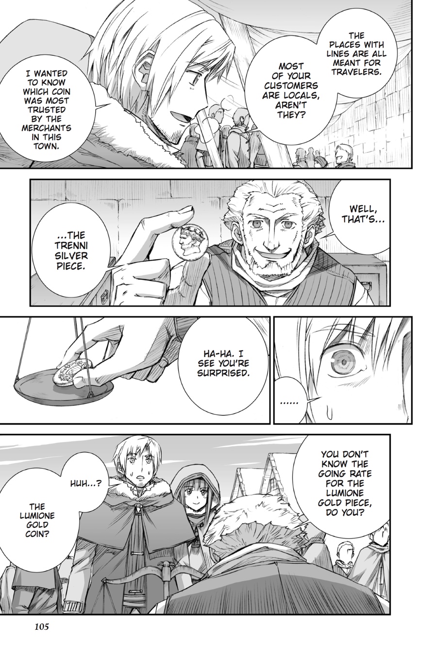 Read Ookami to Koushinryou Manga Online